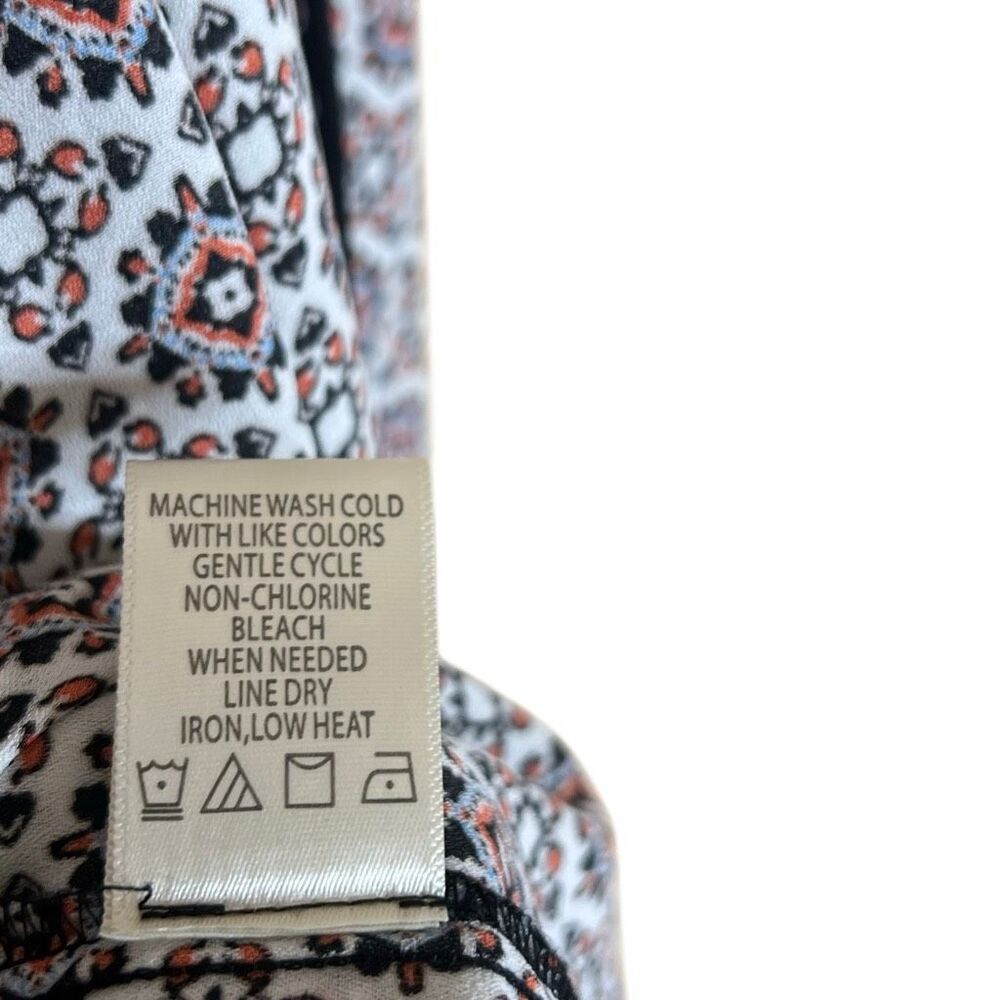 Max Studio Geometric Print Open Front Lightweight… - image 7